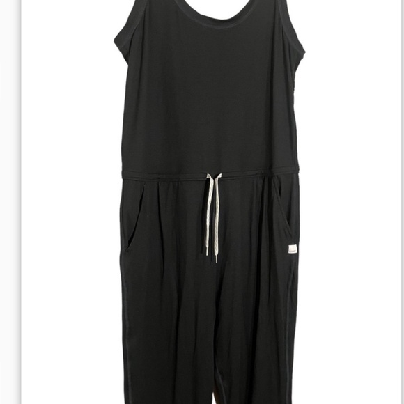Vuori Lux Harem Jumpsuit Black Size Large - Picture 7 of 7